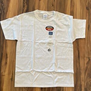 Gildan White Short Sleeve Tee Classic Cotton size Youth XL